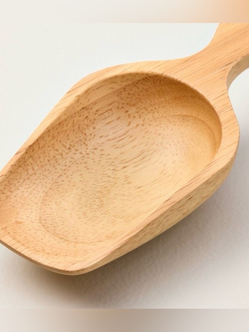 Hearth & Hand Wooden Small Serving Scoops - Natural Light Wood (Set of 2) - NWT - Picture 3 of 8